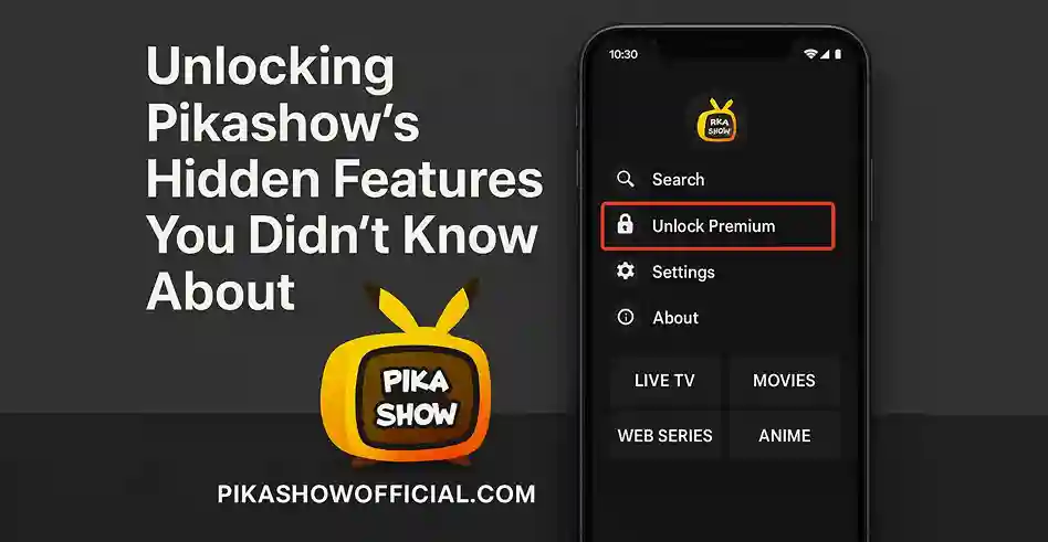 Unlocking Pikashow’s Hidden Features You Didn’t Know About